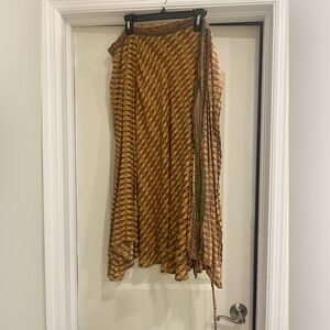 Free people wrap around skirt and dress,  size 2!